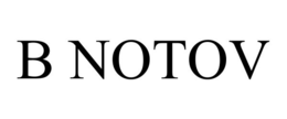 B NOTOV trademark