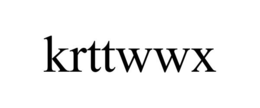 KRTTWWX trademark