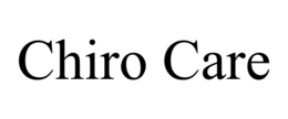 CHIRO CARE trademark