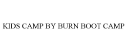 KIDS CAMP BY BURN BOOT CAMP trademark