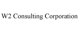 W2 CONSULTING CORPORATION trademark