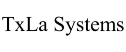 TXLA SYSTEMS trademark