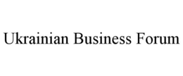 UKRAINIAN BUSINESS FORUM trademark