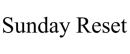 SUNDAY RESET trademark