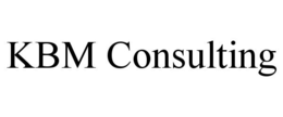 KBM CONSULTING trademark