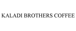 KALADI BROTHERS COFFEE trademark