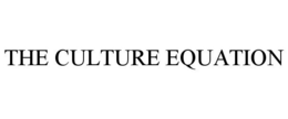 THE CULTURE EQUATION trademark