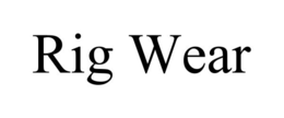 RIG WEAR trademark