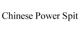 CHINESE POWER SPIT trademark