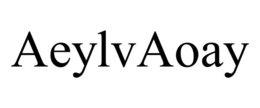AEYLVAOAY trademark