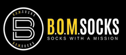 B B.O.M.SOCKS B.O.M.SOCKS B.O.M.SOCKS SOCKS WITH A MISSION trademark