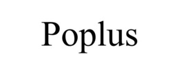 POPLUS trademark