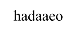 HADAAEO trademark