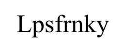 LPSFRNKY trademark
