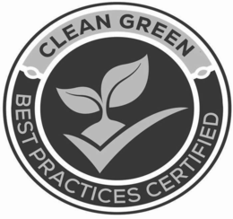 CLEAN GREEN BEST PRACTICES CERTIFIED trademark