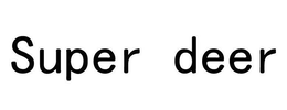 SUPER DEER trademark