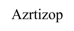 AZRTIZOP trademark