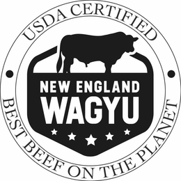 NEW ENGLAND WAGYU USDA CERTIFIED BEST BEEF ON THE PLANET trademark