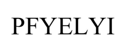 PFYELYI trademark