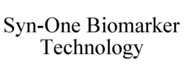 SYN-ONE BIOMARKER TECHNOLOGY trademark