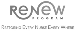 RENEW PROGRAM RESTORING EVERY NURSE EVERY WHERE trademark