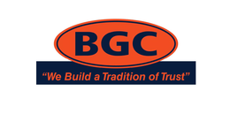 BGC "WE BUILD A TRADITION OF TRUST" trademark