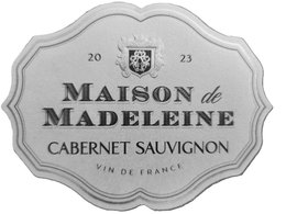20 23 MAISON DE MADELEINE CABERNET SAUVIGNON VIN DE FRANCE trademark