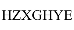 HZXGHYE trademark