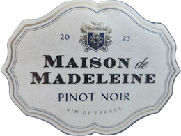 20 23 MAISON DE MADELEINE PINOT NOIR VIN DE FRANCE trademark