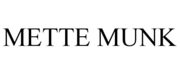METTE MUNK trademark