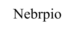 NEBRPIO trademark
