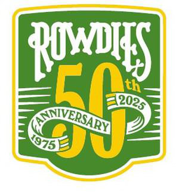 ROWDIES 50TH ANNIVERSARY 1975 2025 trademark