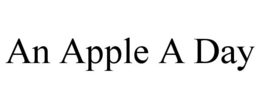 AN APPLE A DAY trademark