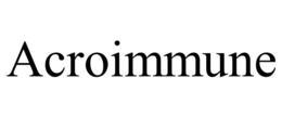 ACROIMMUNE trademark