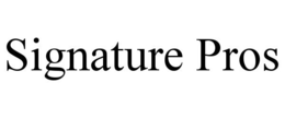 SIGNATURE PROS trademark