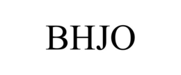 BHJO trademark