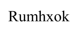 RUMHXOK trademark