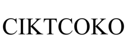 CIKTCOKO trademark