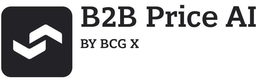 B2B PRICE AI BY BCG X trademark