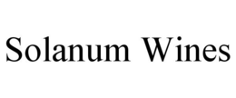 SOLANUM WINES trademark