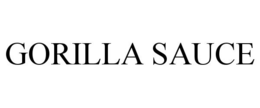 GORILLA SAUCE trademark