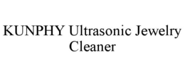 KUNPHY ULTRASONIC JEWELRY CLEANER trademark
