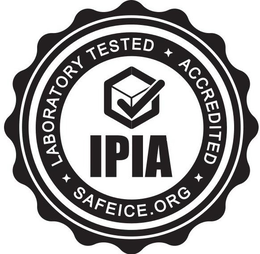 IPIA LABORATORY TESTED ACCREDITED SAFEICE.ORG trademark