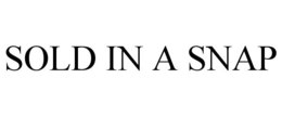 SOLD IN A SNAP trademark