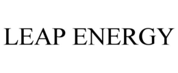 LEAP ENERGY trademark