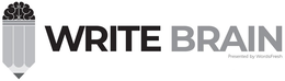 WRITE BRAIN PRESENTED BY WORDSFRESH trademark