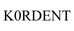 K0RDENT trademark