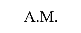 A.M. trademark