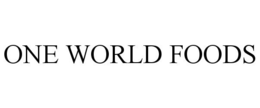 ONE WORLD FOODS trademark