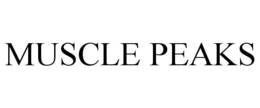 MUSCLE PEAKS trademark